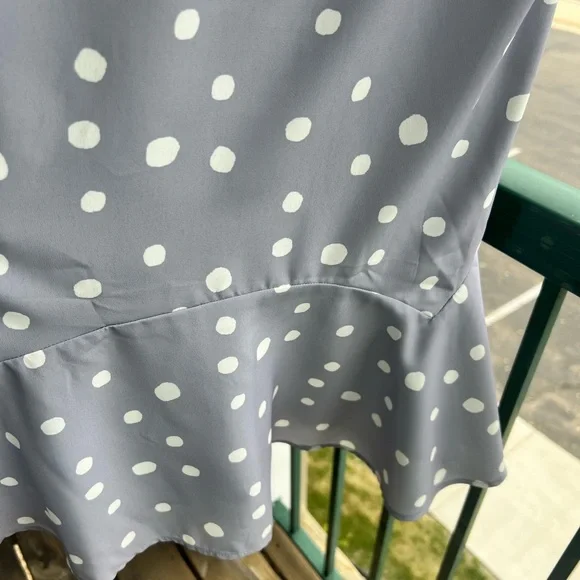 🆕 Willow x Nordstrom Dusty Lilac Polka Dot SunDress Size L - Picture 11 of 15